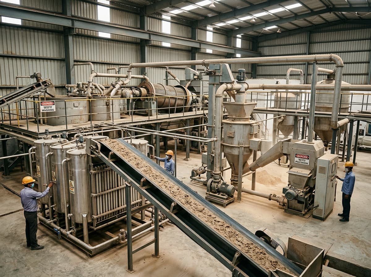 Industrial Clay Refining and Milling Machinery