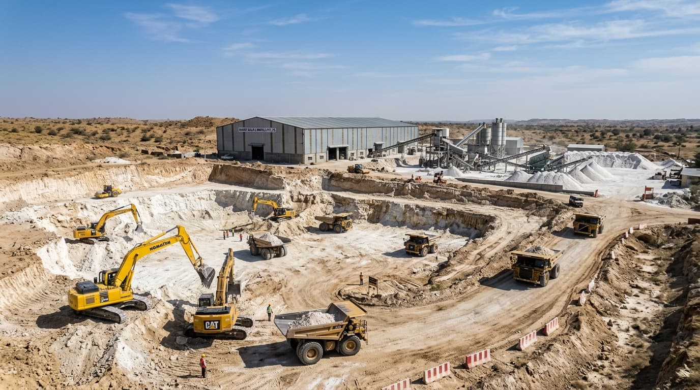GARGI Industrial Mineral Mining and Processing Facility in Bikaner
